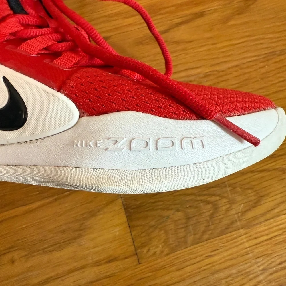 Nike Hyperdunk X University Red Basketball Shoes AR0467-600 Kids Size 3.5 EUC